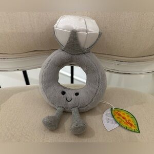 Jellycat Amuseables Diamond Ring NWT Rare & HTF 💍